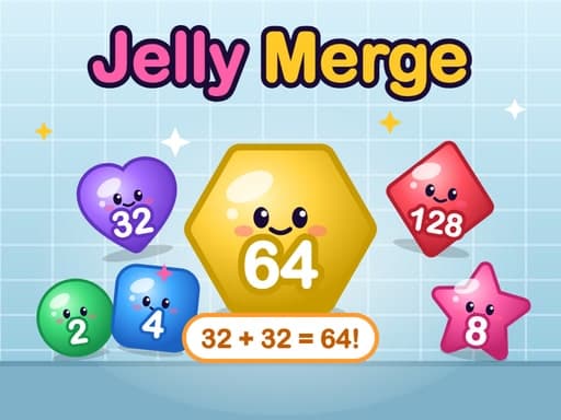 Jelly Merge game