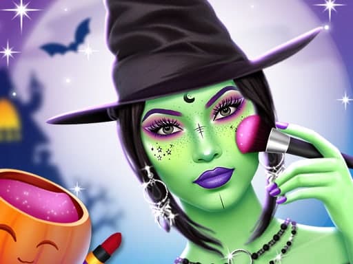 Spooky Halloween Makeover game