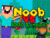Noob Vs 1000 Zombies