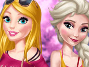 Barbie And Elsa OOTD