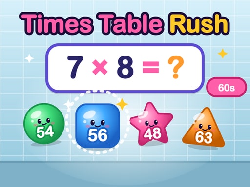 Multiplacation Tale Times Table Rush - Multiplication Game for Kids | Yup7